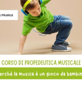 Inizia il corso di propedeutica musicale