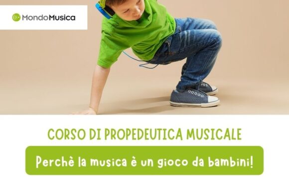 Inizia il corso di propedeutica musicale